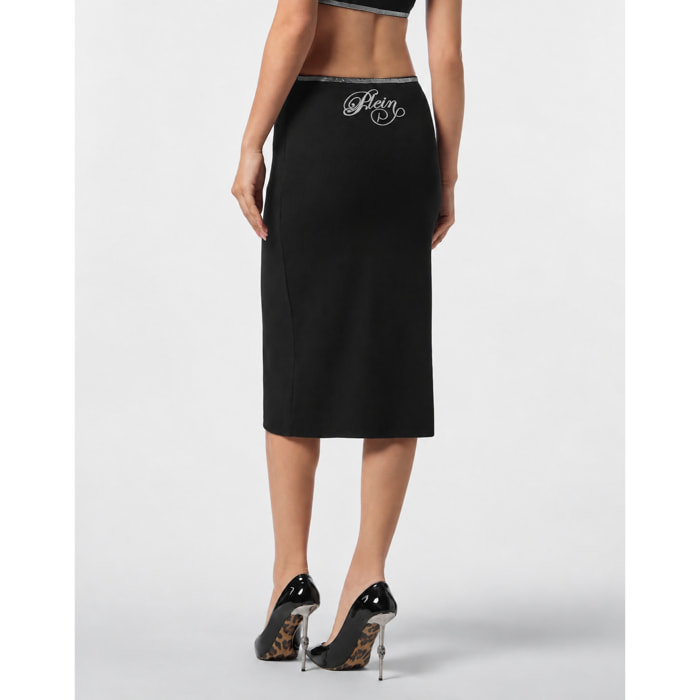 PHILIPP PLEIN Falda larga SIGNATURE