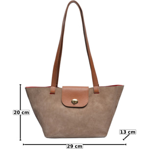 Tote Anna Luchini Beige