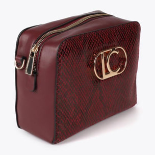 Tracolla Effetto Serpente Logo LC Ovale