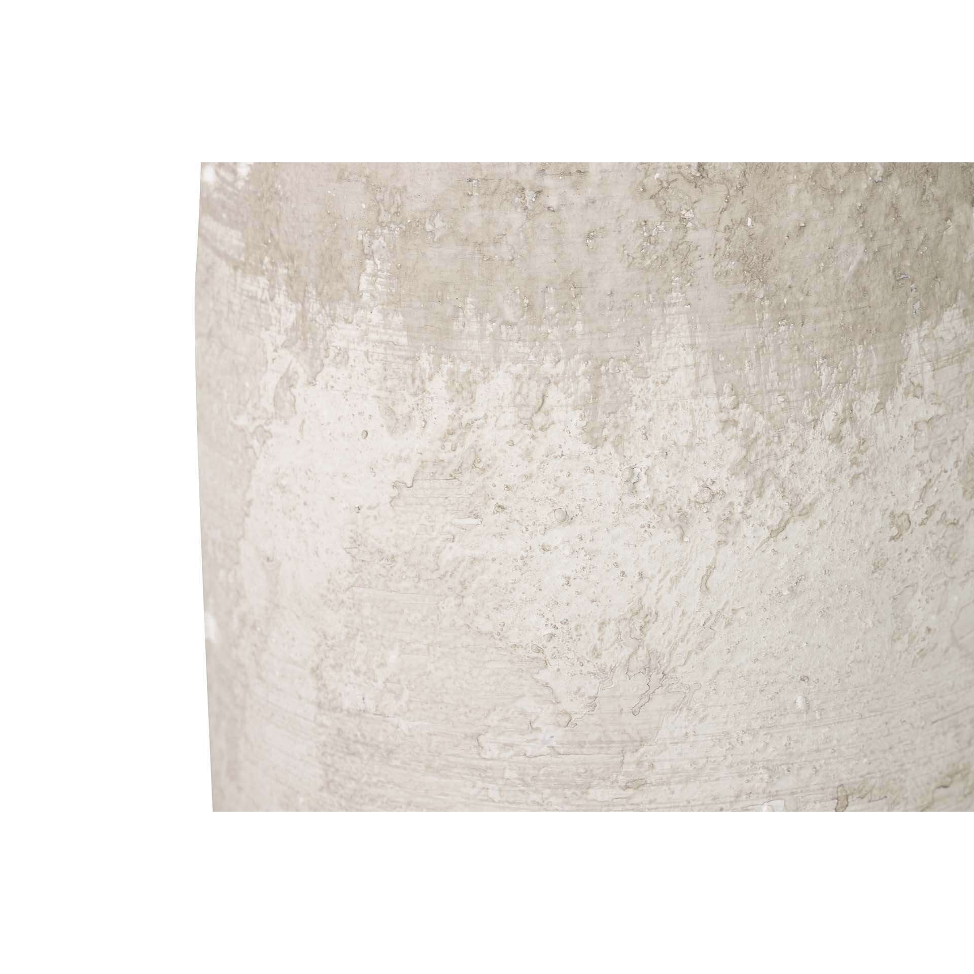 Lampara Sobremesa Ceramica Gris 40x40x75 Cm