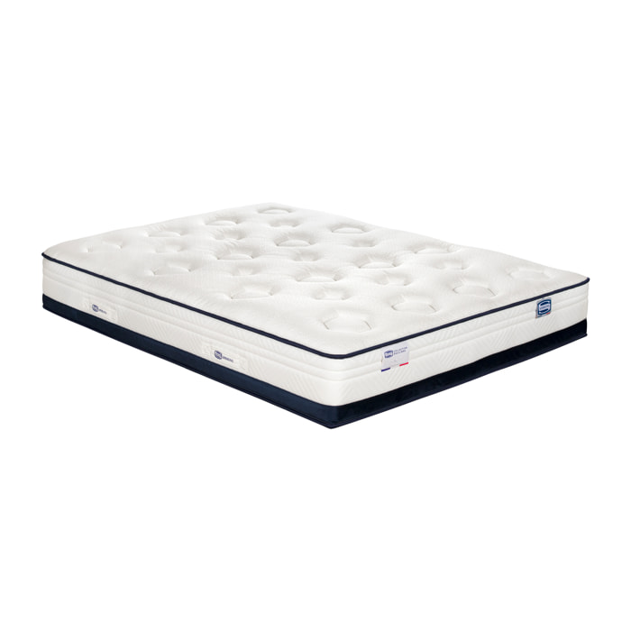 Matelas L'INEDIT , ressorts ensachés, ferme, H27