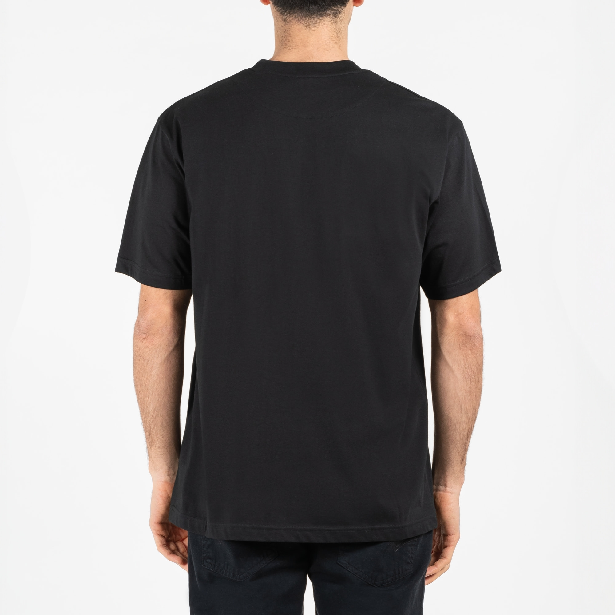 T-shirt jersey cotone organico oversize con stampa