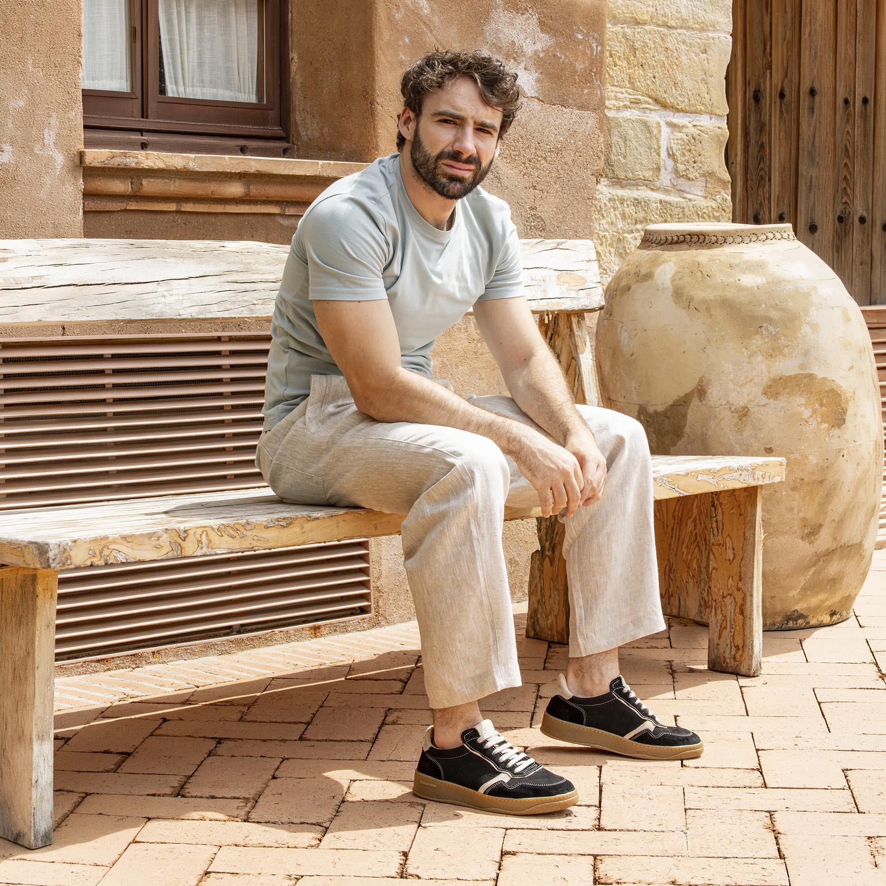 Zapatillas N5844 MULTI LEATHER FOREST/ GEO color Multi forest