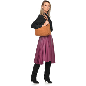 Borsa a tracolla Isabella Rhea Cammello