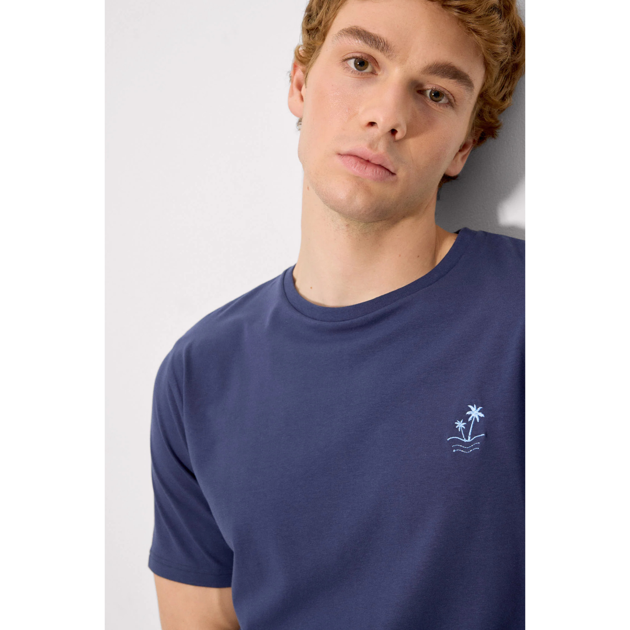 T-shirt a maniche corte Blu