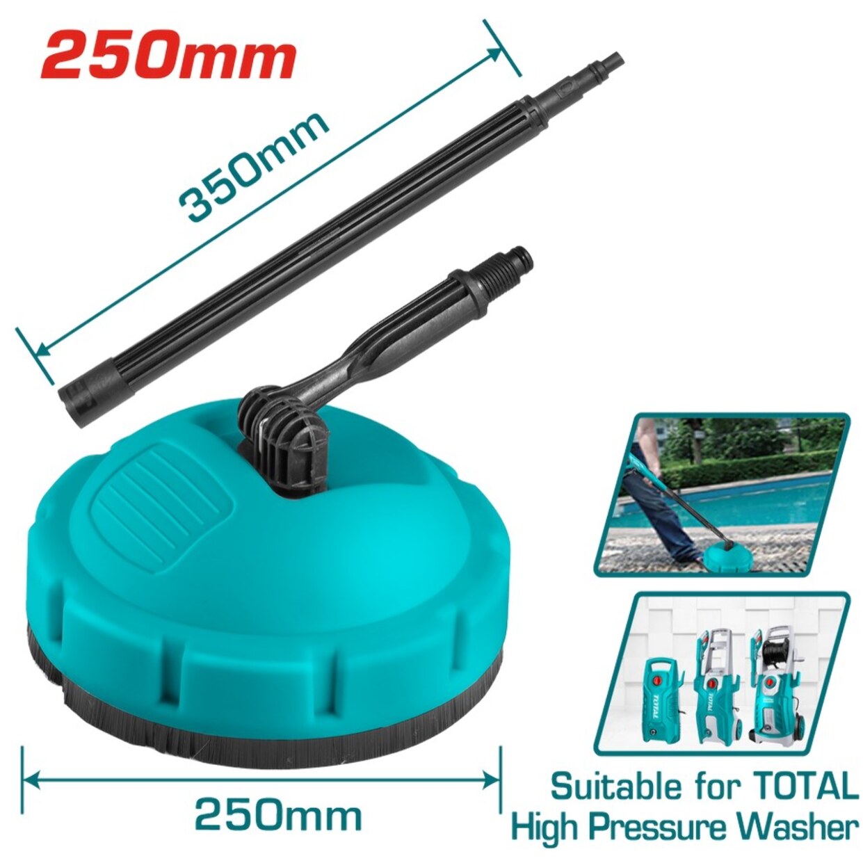 Spazzola idropulitrice per esterni