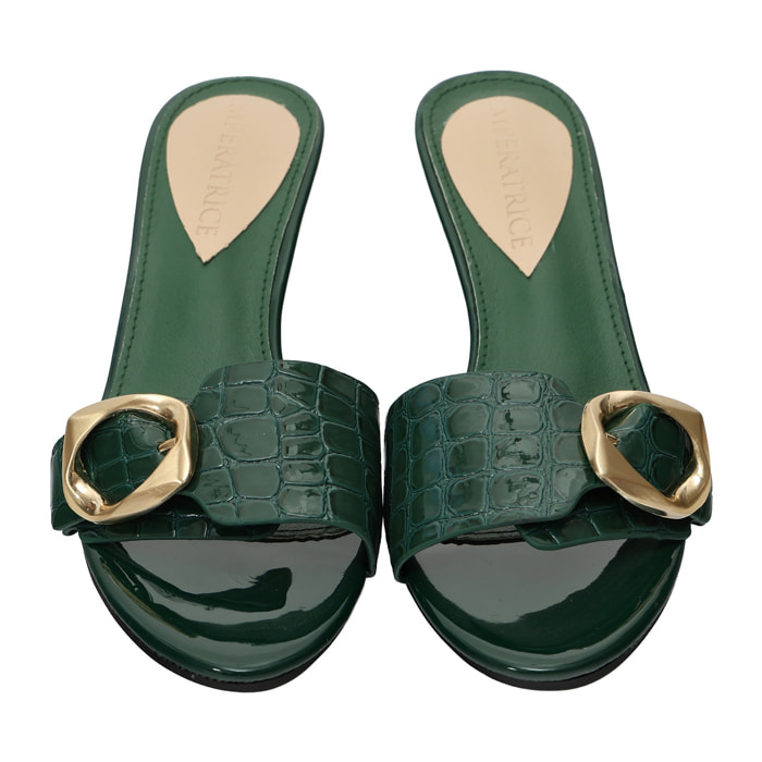 Sandali con accessorio - tacco 5,5 cm