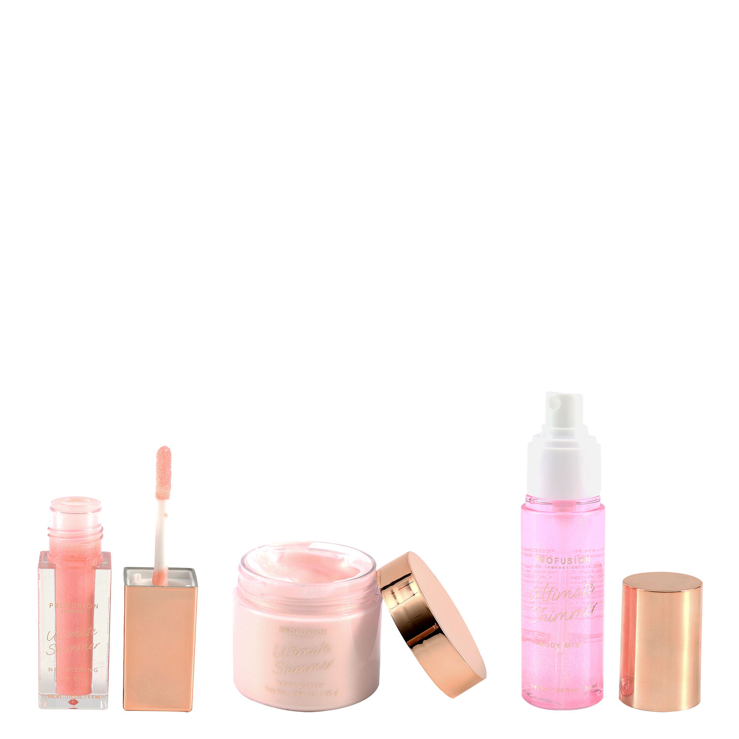 Ultimate Shimmer - Coffret Brume Pailletée 56 ml + 2 Produits