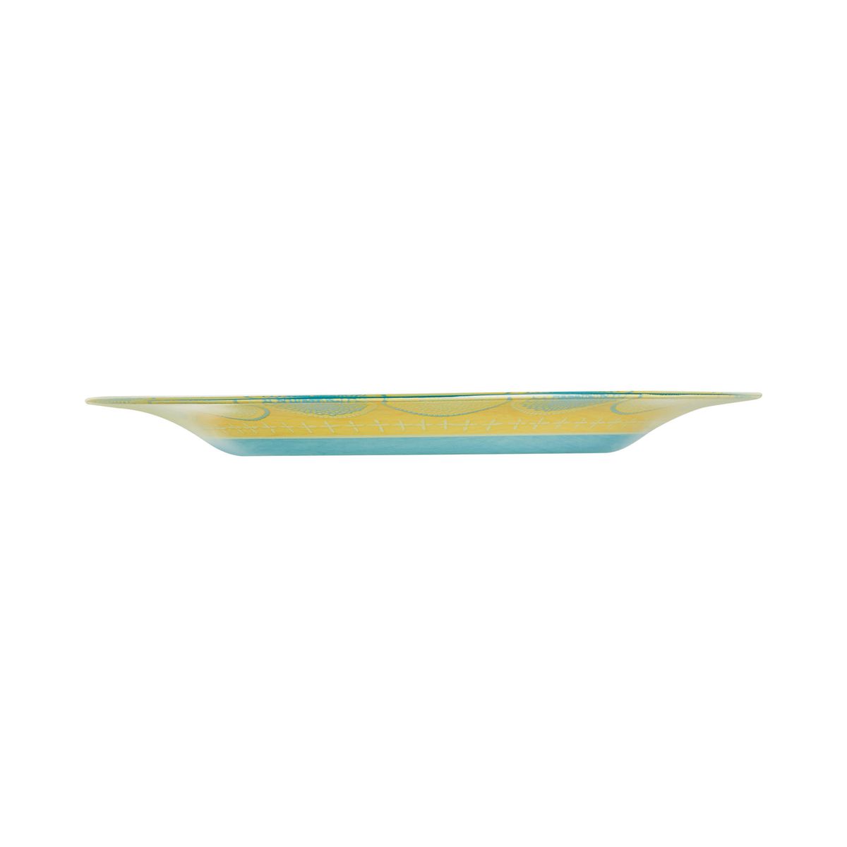 Assiette à dessert turquoise 19cm Propriano - Luminarc - Verre opale extra résistant