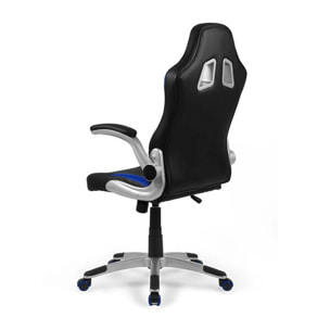 Silla gaming Mugello Negro - Azul Mugello