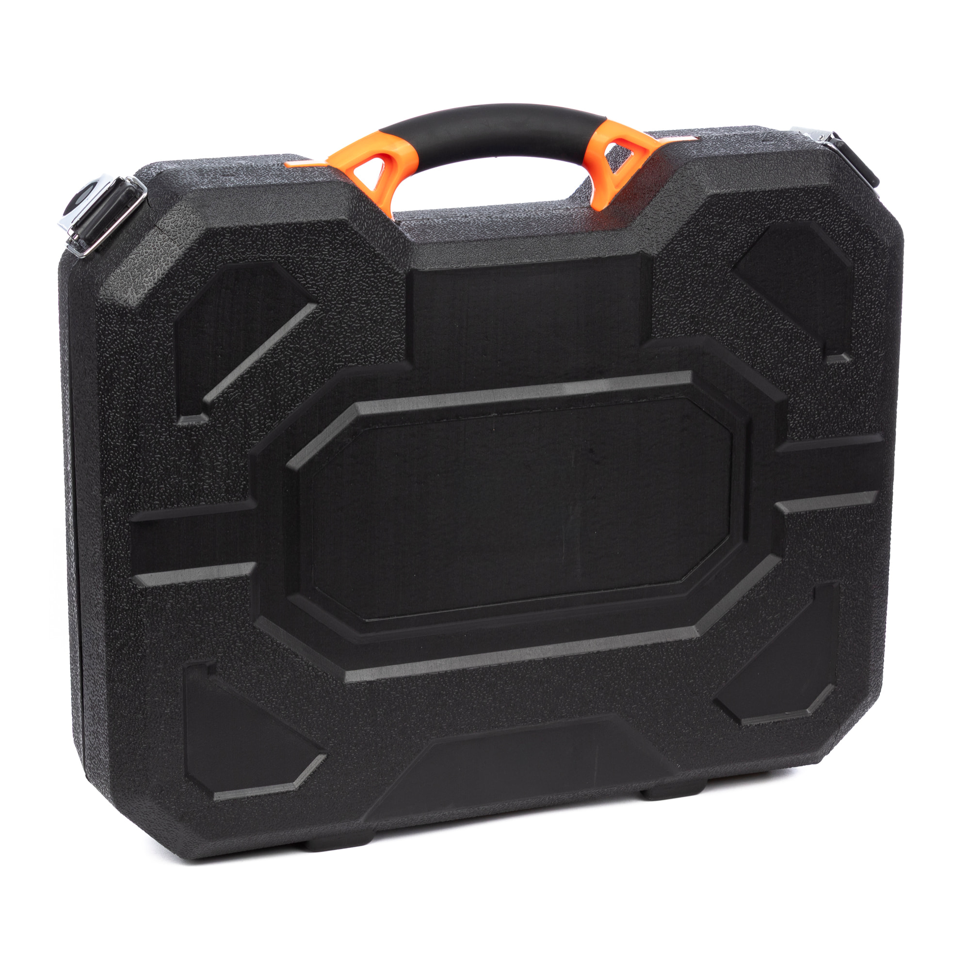 Juego de herramientas con maletín, taladro eléctrico de doble velocidad, doble batería de 16.8 V 1300mAh y 120 piezas.