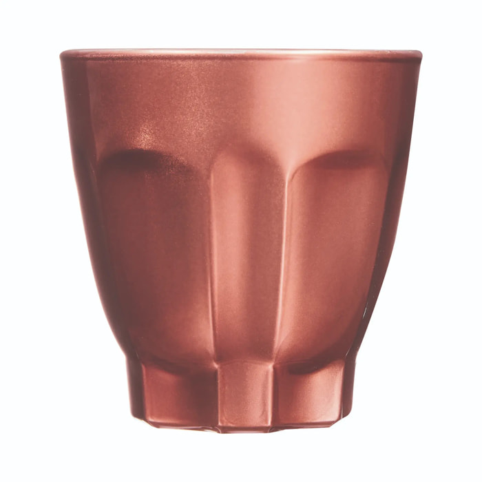 6 tasses 9 cl Terracotta - Flash Colors - Luminarc