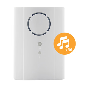 Pack de 20 carillons Plug Flash avec 2 boutons d'appel chacun Extel