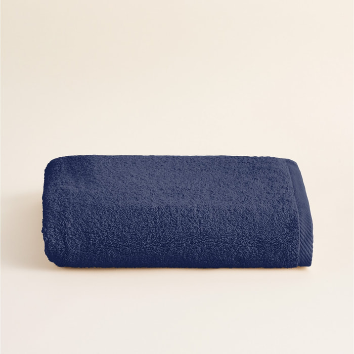 Serviette Éponge 100% Coton Peigné - 600 g/m2 MARINE