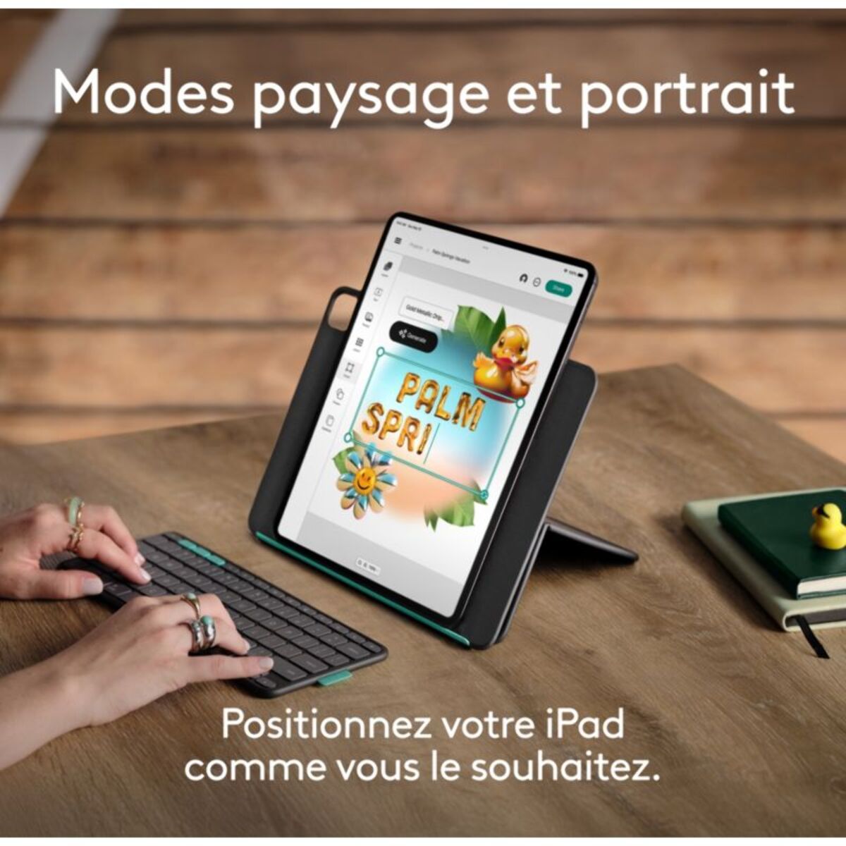 Etui LOGITECH FLIP FOLIO 13 GRAPHITE IPAD PRO/AIR