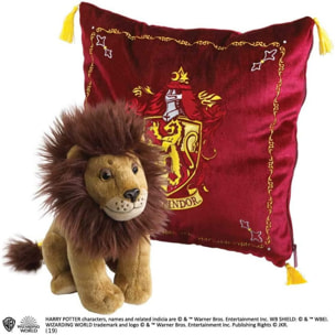 Harry Potter - Peluche E Cuscino Di Grifondoro Noble Collection