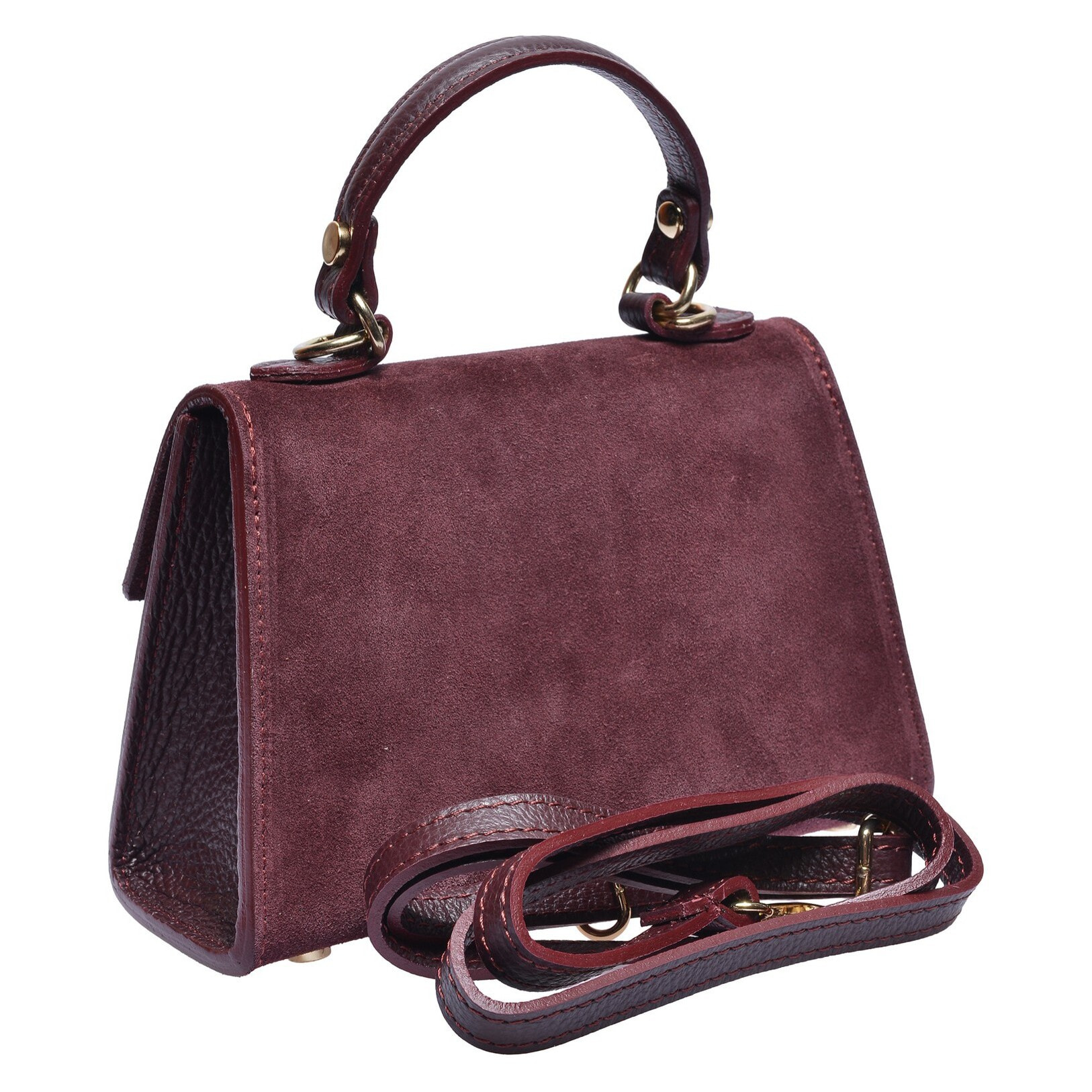 Tote Anna Luchini Bordeaux