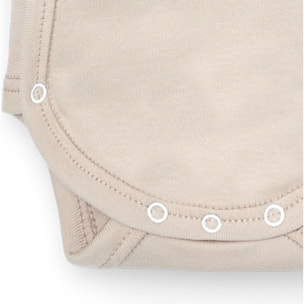 Body cruzado bebé manga larga con cuello