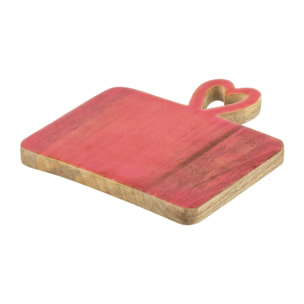 J-Line plateau - bois - rose