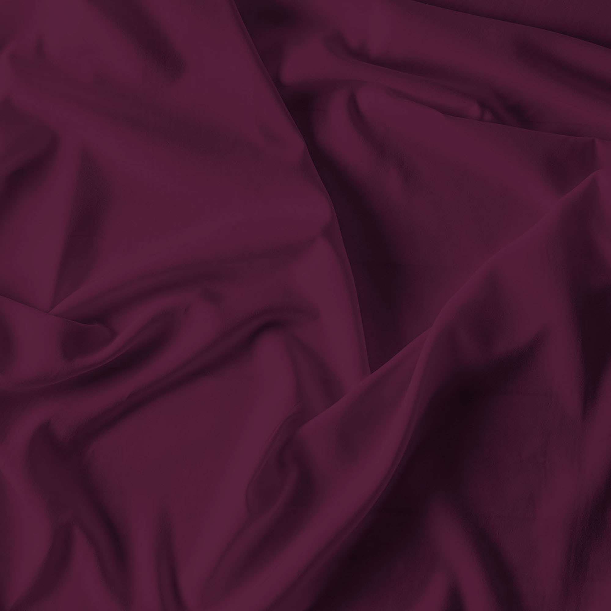 COPPIA FEDERE MAX COLOR, 100% Cotone, Made in Italy - PRUGNA
