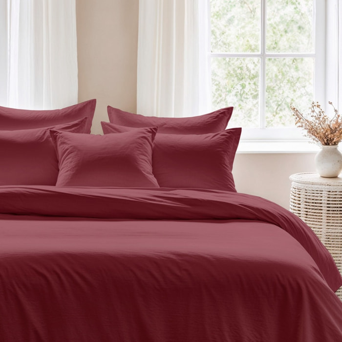 100% coton Quadrant Prune