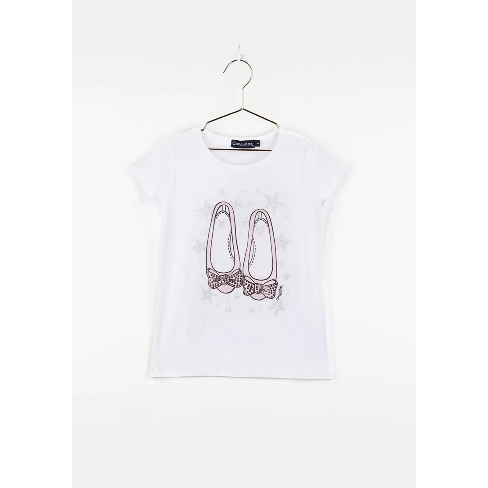 Maglietta da bambina con ballerina