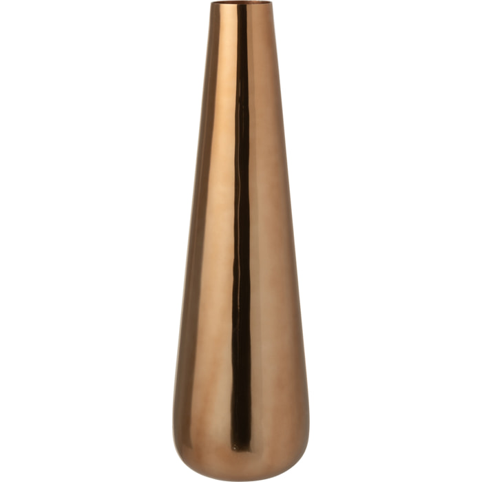 J-Line vase - aluminium - or rosé - large