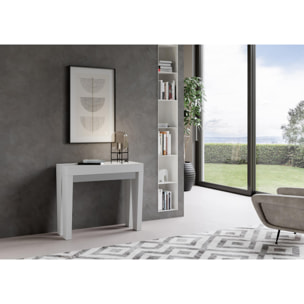 Console Spimbo cm.90x42 (extensible à 300) Frêne Blanc