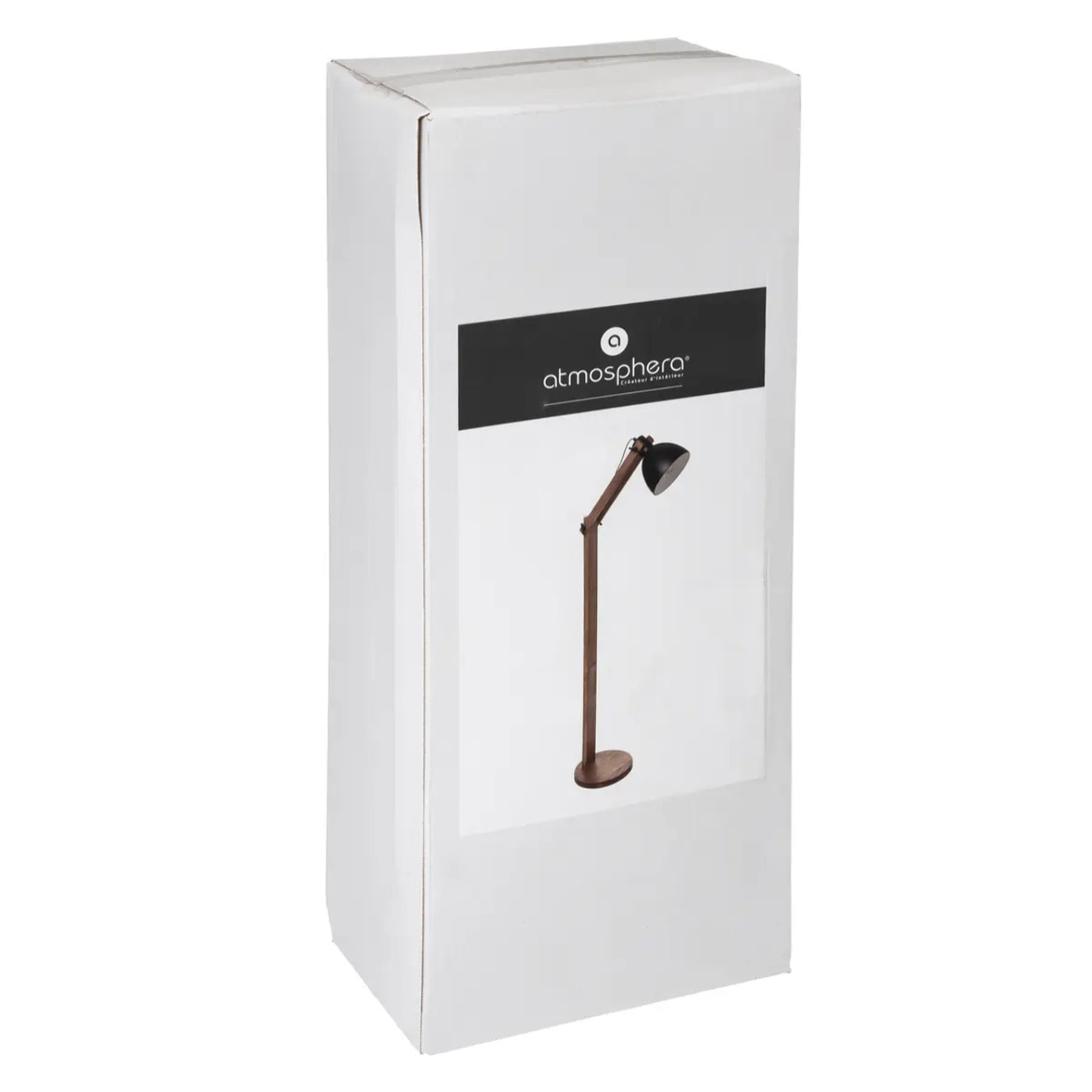 Lampadaire arc "Cuba" métal noir H158cm