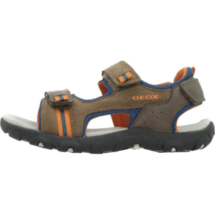 Sandalias Niño de la marca GEOX  modelo JR SANDAL STRADA A Gray