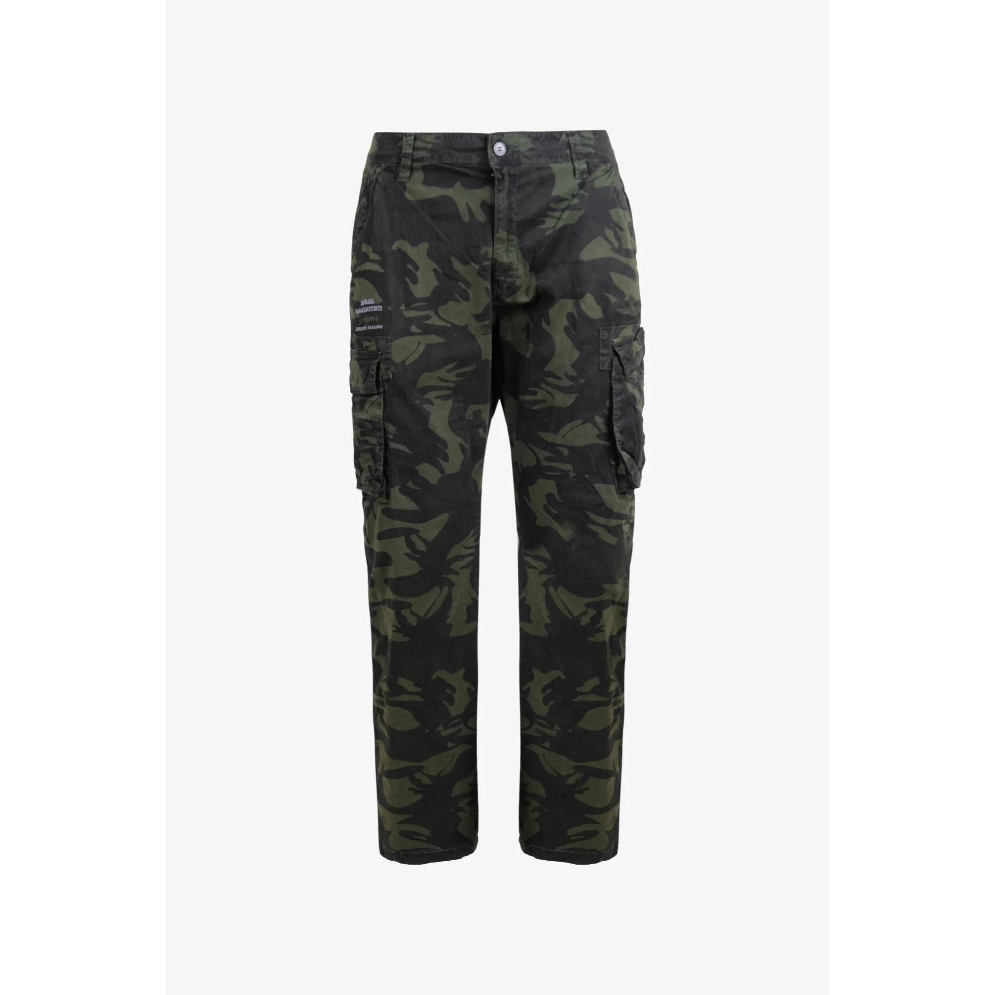 Pantaloni Uomo W5F887 Esercito in cotone