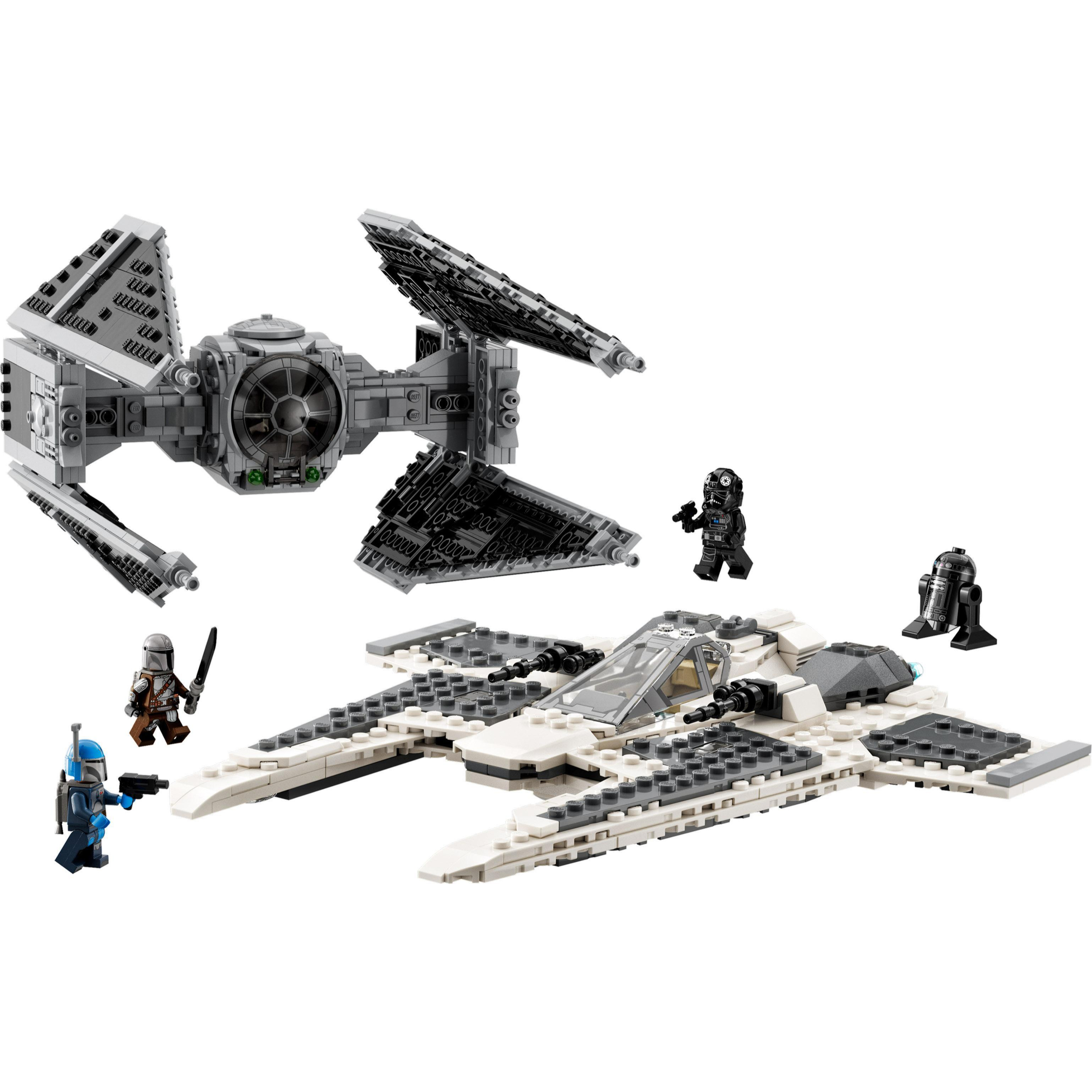 LEGO STAR WARS 75348 - FANG FIGHTER MANDALORIANO VS TIE INTERCEPTOR