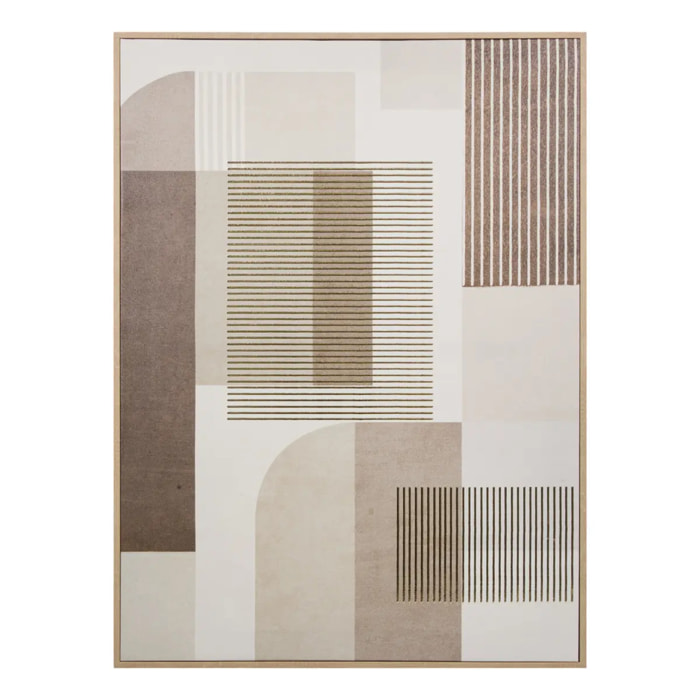 Toile imprimée Xena 58x2,3x78cm marron