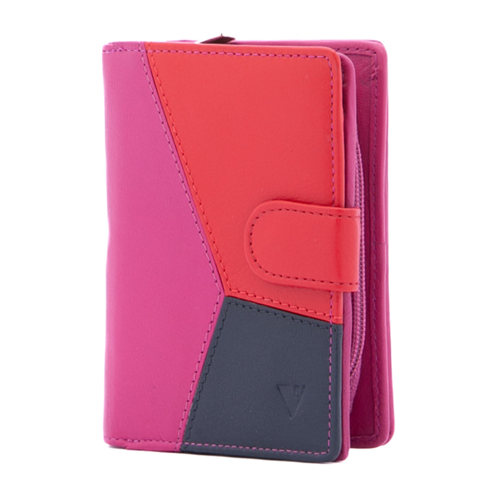 Portafoglio  da donna ecopelle Prodotto Vegano 13x9x3 cm