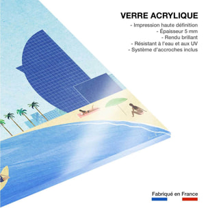 Tableau ville barcelona ii  Tableau plexiglas