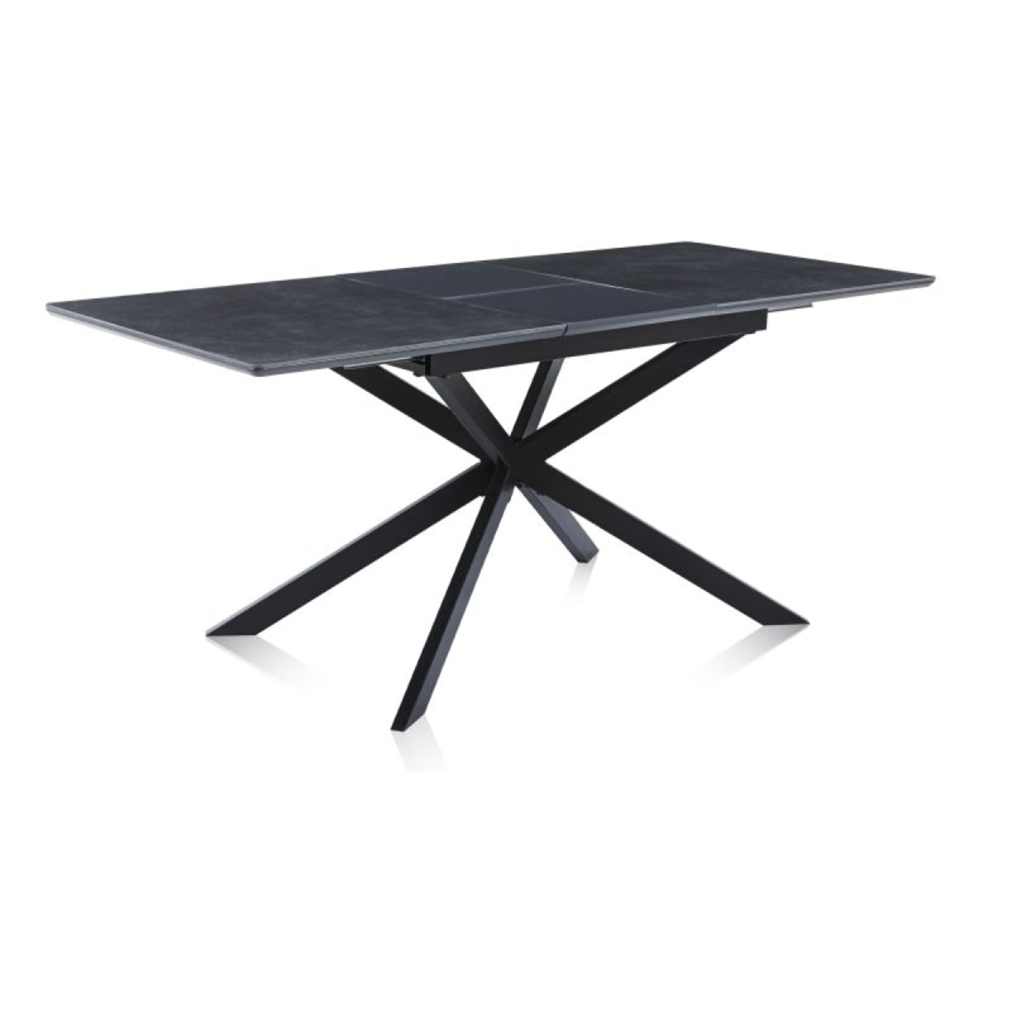 Mesa de comedor extensible Onix Negro