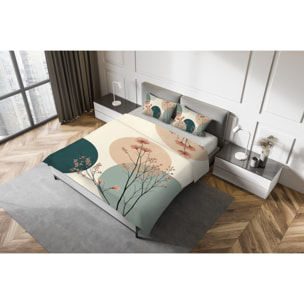 Parure Lenzuola fotografico Piazzato Fine-Art 2 Piazze Disegno Erika