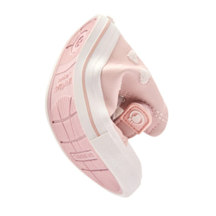 Sneakers alte per neonati con stampa a cuore e design rispettoso