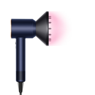 Phon Asciugacapelli Dyson Supersonic™- Capelli mossi e ricci (Blu di Prussia/Rame)