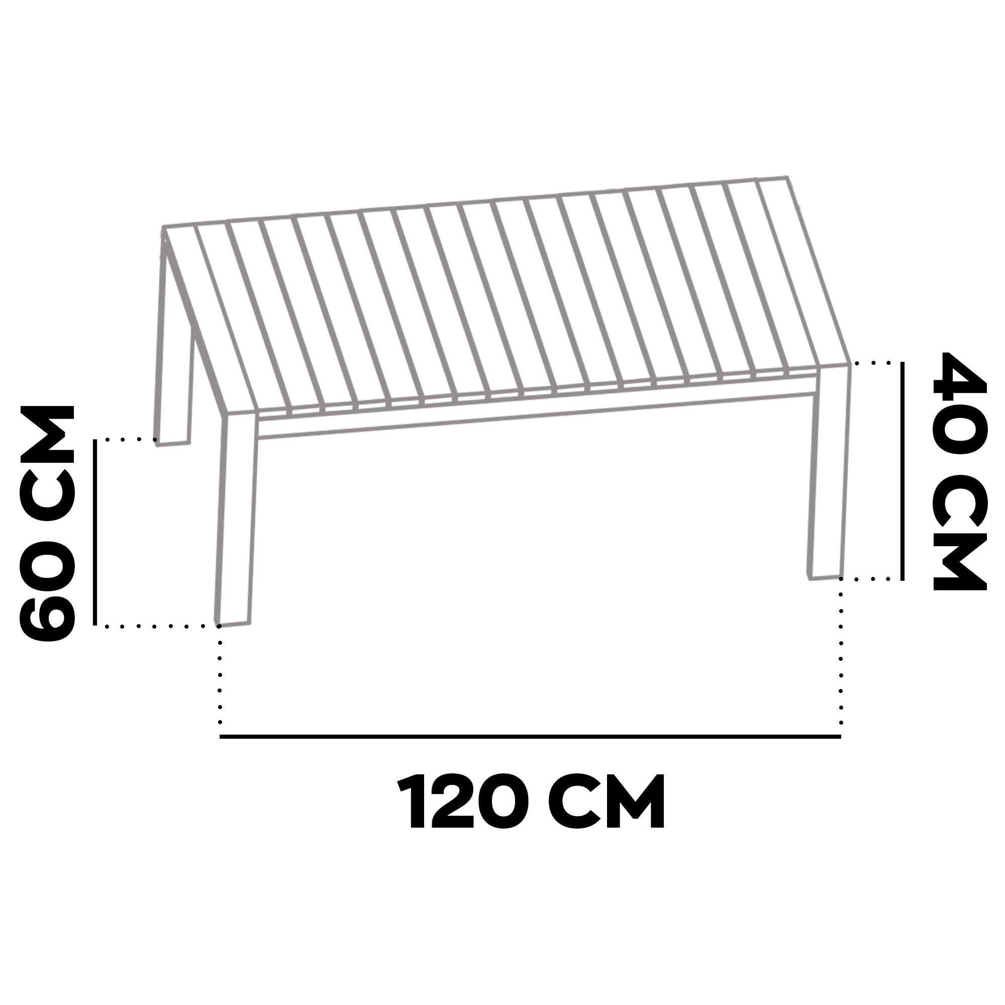 Ikigai - Set Salotto da Giardino Divano 3 Posti 2 Poltrone e Tavolino con Cuscini in Alluminio e Legno Plywood