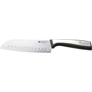 Cuchillo santoku 17,5cm sharp en acero inoxidable masterpro