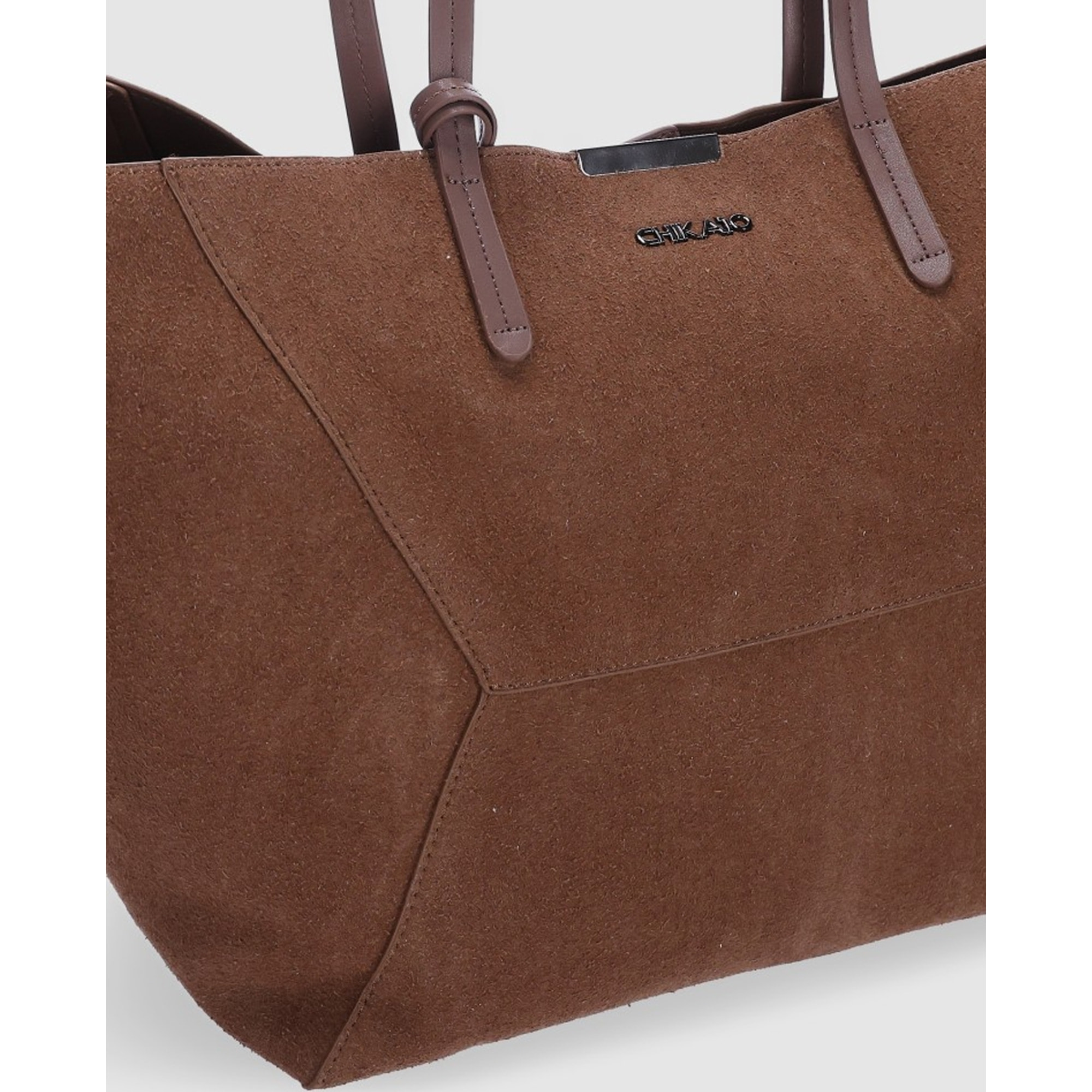 Bolso - Marron - Medida: 48 cm x 31 cm x 19 cm