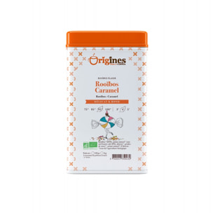 Rooïbos Caramel Bio - Boîte Métal 100g