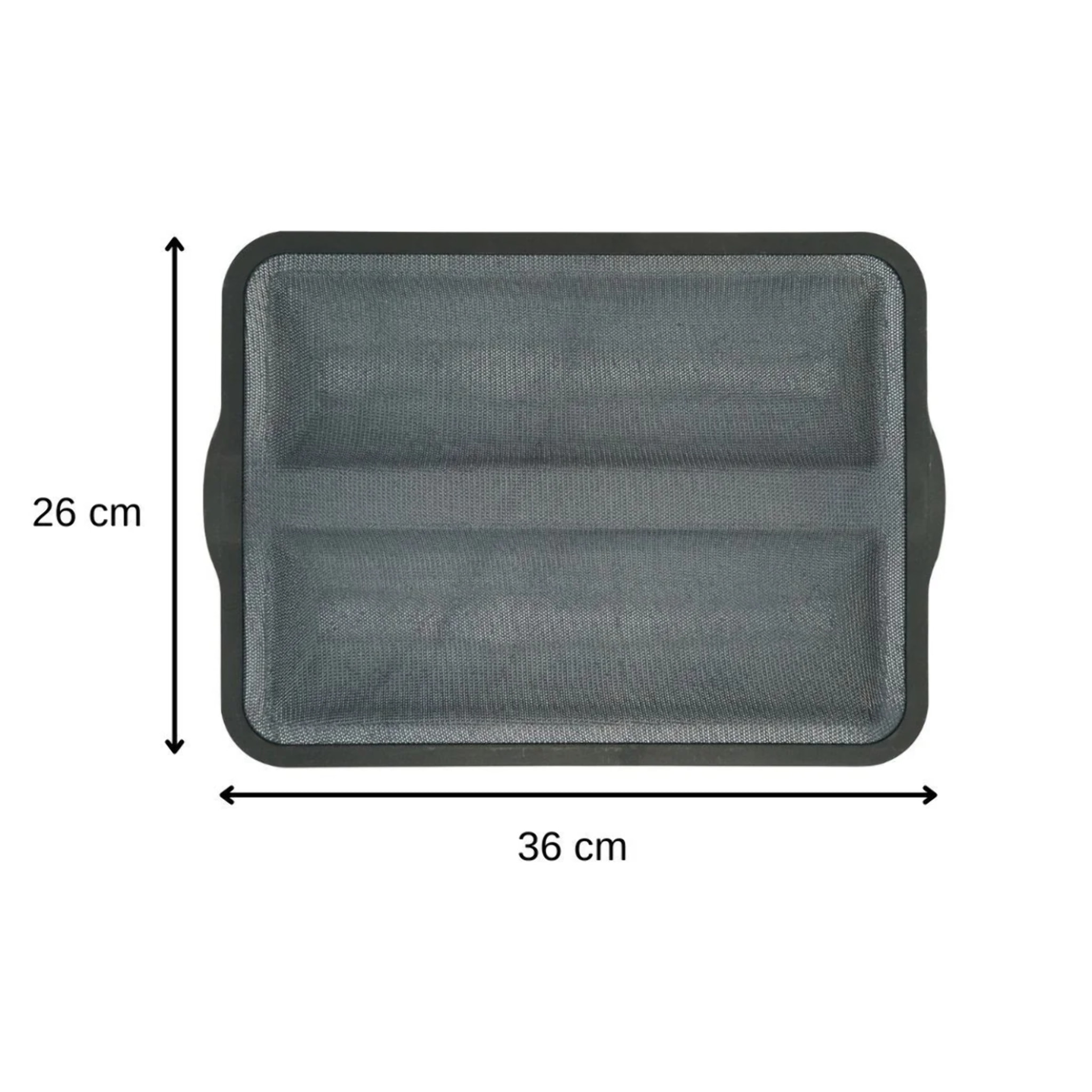 Lot avec 1 Moule à baguette en silicone fibre de verre, 1 spatule Zenker et 2 bols à mixer en inox Fackelmann