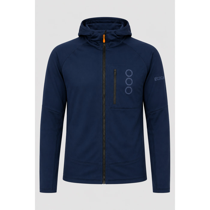 Chaqueta ligera para hombre ECOON ECOActive Light Insulated Jacket with cap - Azul marino