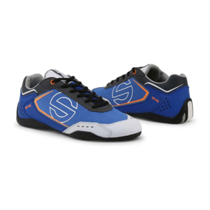 Zapatillas Sneaker para Hombre - Sparco Sp-f5 Blue/White/Orange