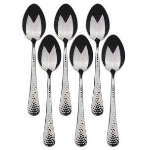 Set de 12 cucharas de mesa eiffel en acero inoxidable