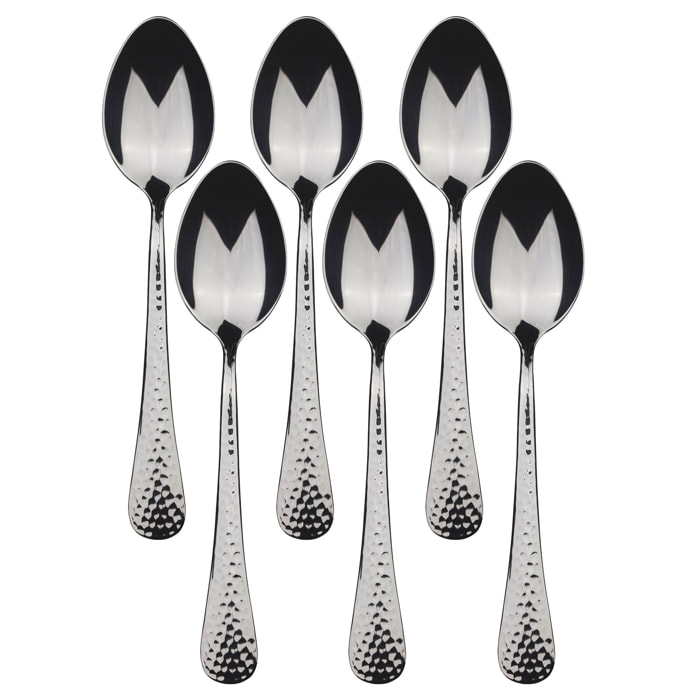 Set de 12 cucharas de mesa eiffel en acero inoxidable