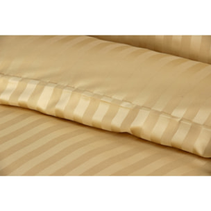 Parure housse de couette 3pcs 100% microfibre_blond 220x240 cm