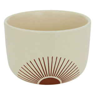 Service apéritif Sunshine 5 pièces D26xp8,5cm